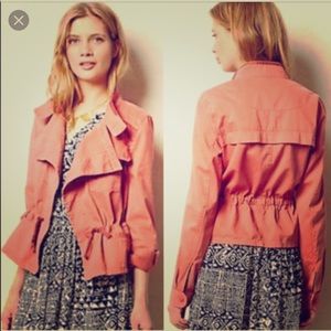 Anthropologie short cargo jacket
